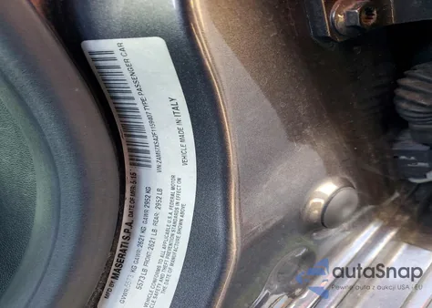 2015 Maserati Ghibli z USA, uszkodzony, nr VIN ZAM57XSA2F1159407